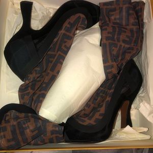 Fendi sock boots